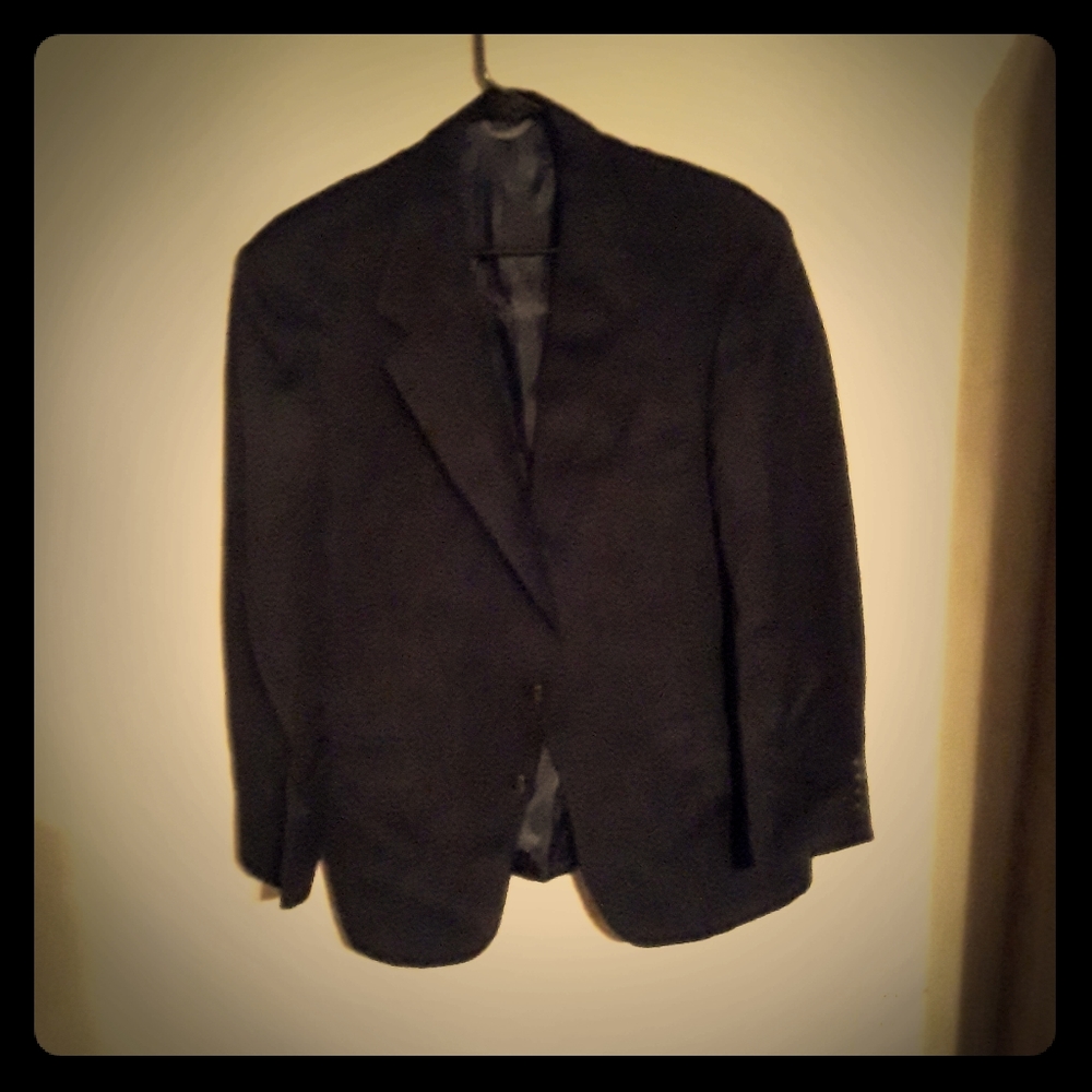 Stafford pinstripe suit jacket